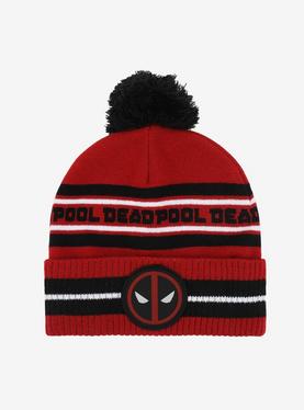 Marvel Deadpool Pom Beanie, , hi-res